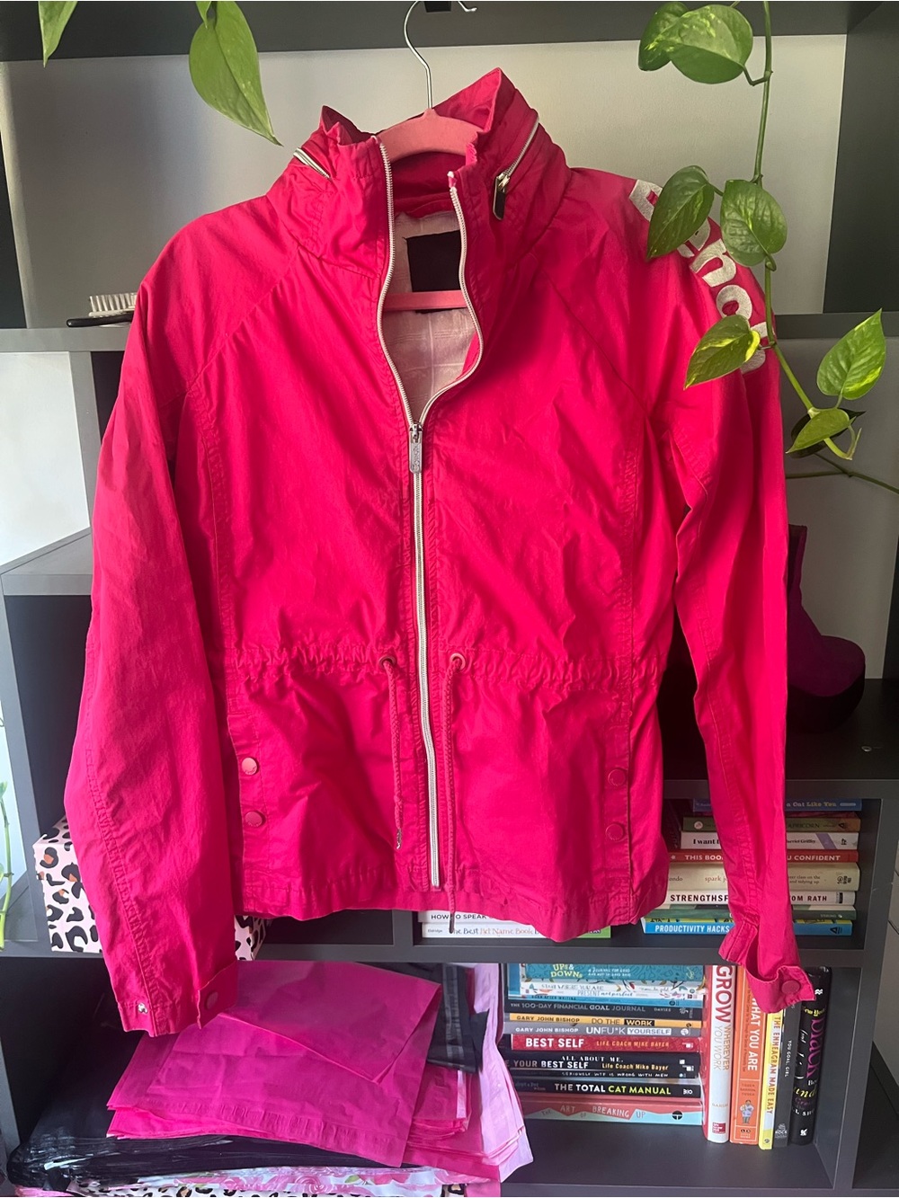 Bench Hot Pink Zip-Front Utility Jacket - Picture 2 of 11